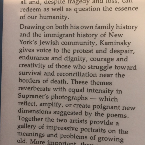 To celebrate aging! Poetry Beautiful EUC hardback. Beautiful photography. - Picture 5 of 12